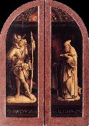 CORNELISZ VAN OOSTSANEN, Jacob Sts Christopher and Anthony dfg oil painting